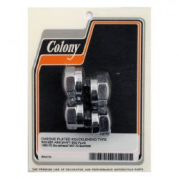 Colony, Rocker-Wellenstopfenset. Knuckle-Ausführung. Verchromt.
